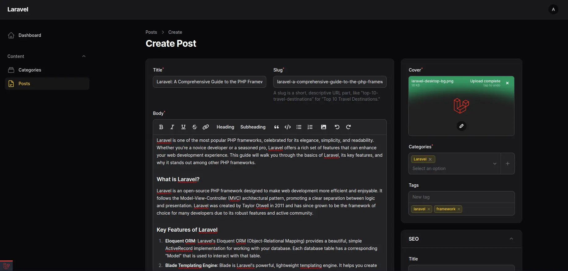 Filament Blog