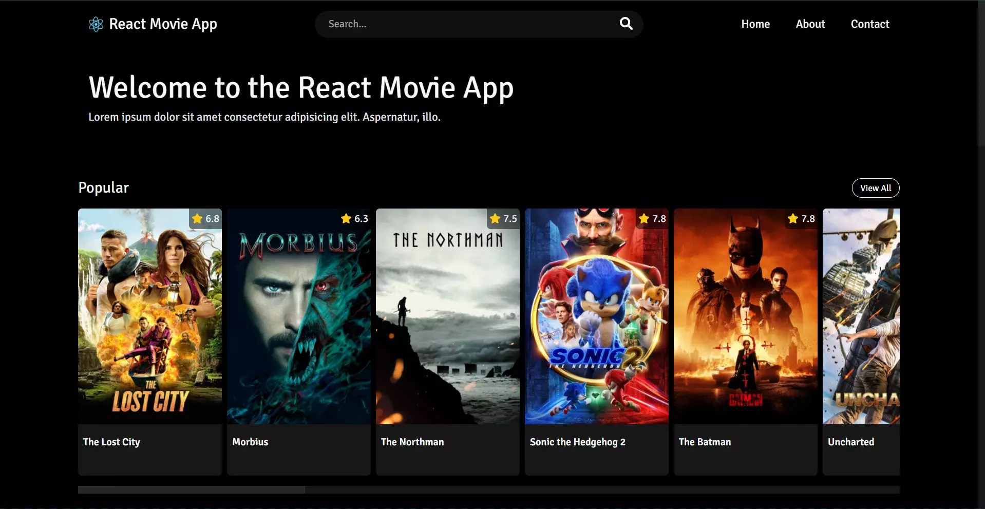React Movie App